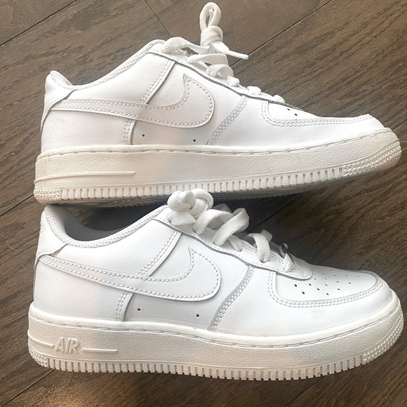 Nike Air Force One | All white | Size 5Y - Picture 1 of 7